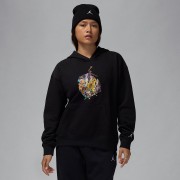 Nike Jordan Brooklyn Fleece Womens Graphic Pullover Hoodie HQ5190-010