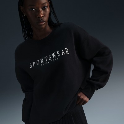 Nike Sportswear Phoenix Fleece Womens Oversized Crew-Neck Sweatshirt HV4659-010