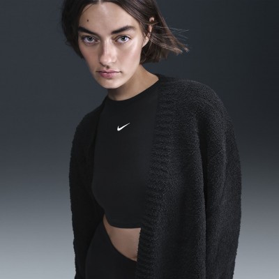 Nike Sportswear Phoenix Cozy Boucle Womens Oversized Knit Cardigan FZ1711-010