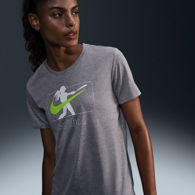 Nike Womens Dri-FIT Softball T-Shirt FZ8683-067